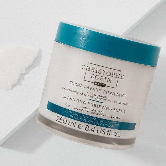 Christophe Robin Cleansing Purifying Scrub With Sea Salt NEW - Picture 1 of 1